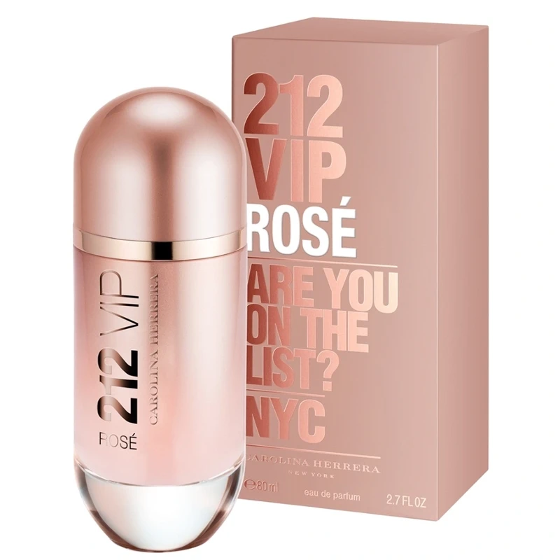 Carolina Herrera 212 Vip Rose EDP 80 ML For Women Perfume