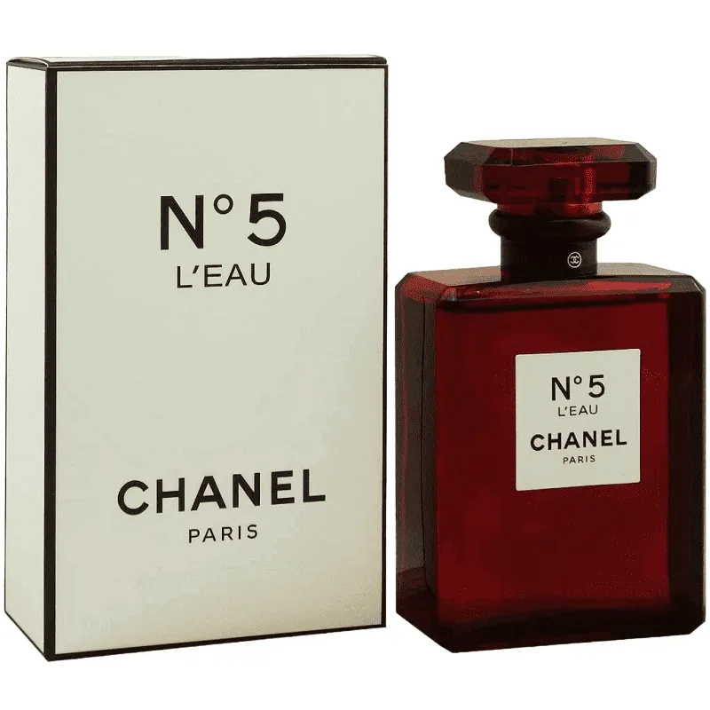 Chanel No.5 L'Eau Red Edition EDT 100 ML For Women Perfume