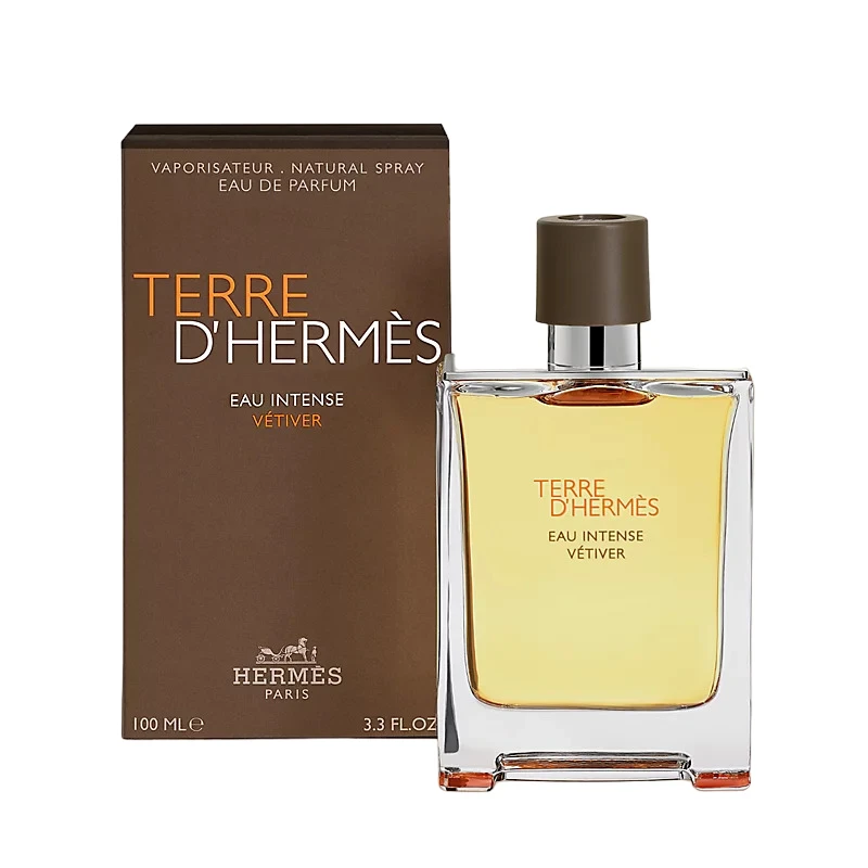 Hermes Terre D′Hermes Eau Intense Vetiver EDP 100 ML For Men Perfume